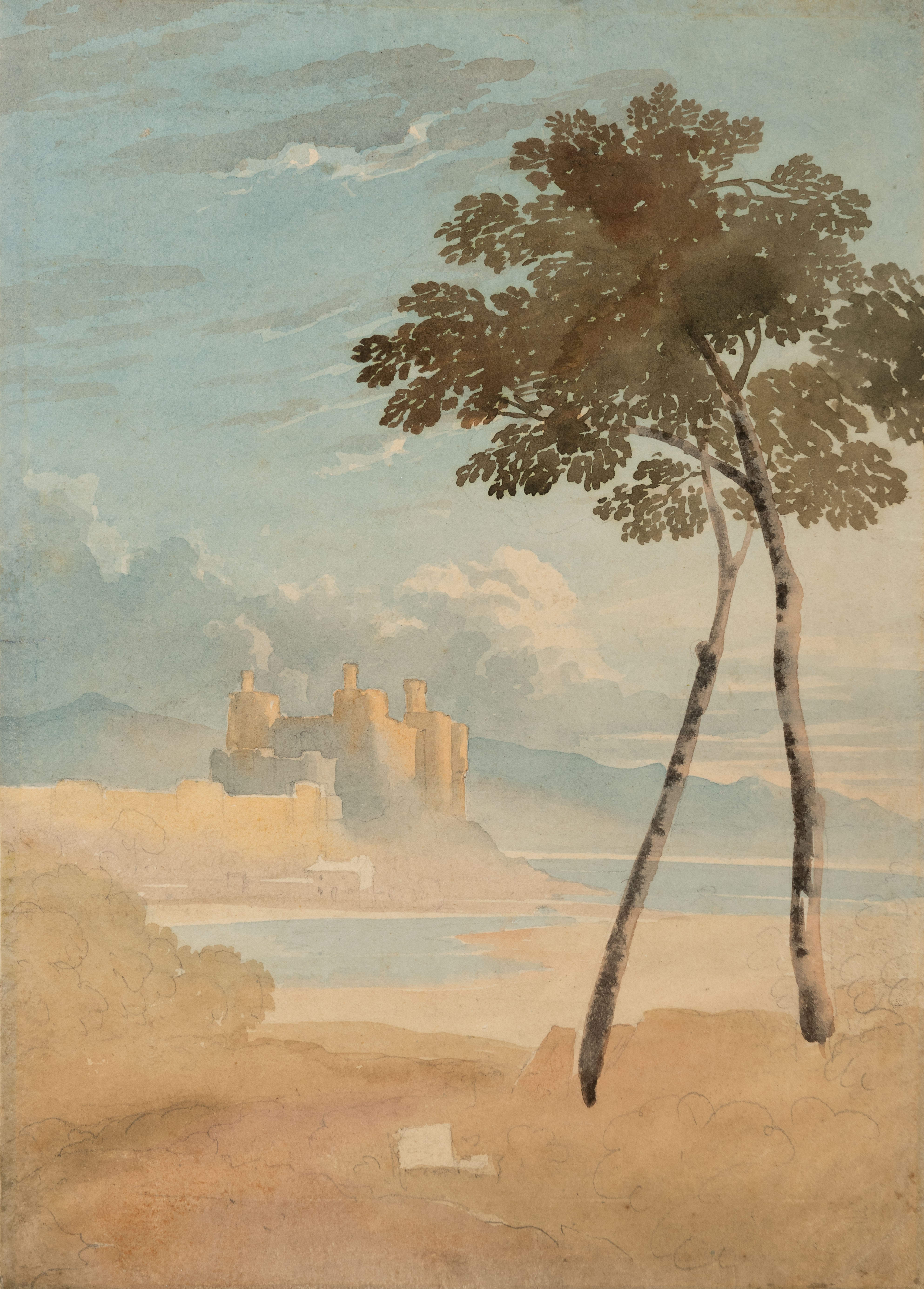 A View of Conwy Castle, North Wales